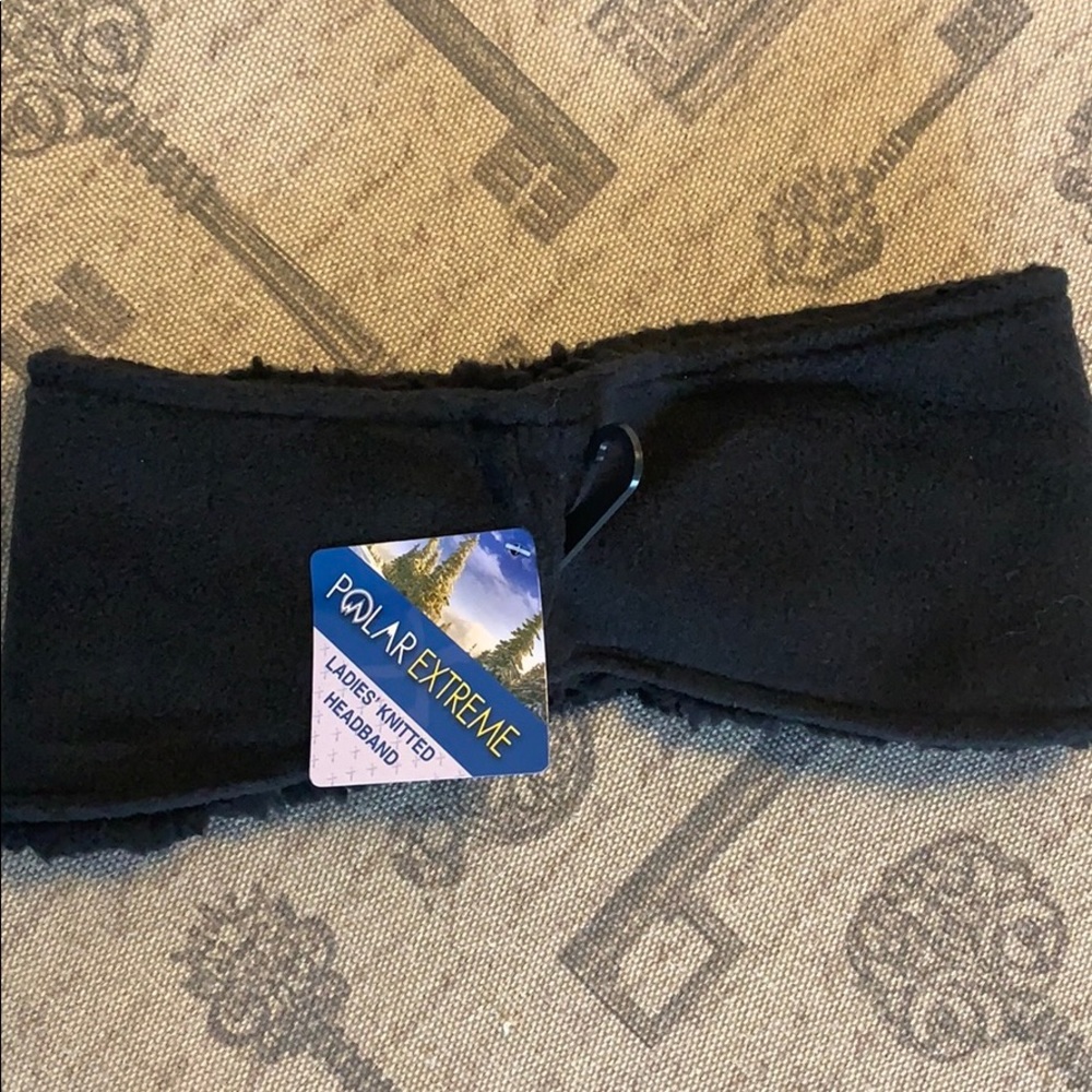 Polar Extreme Sherpa lined fleece headband